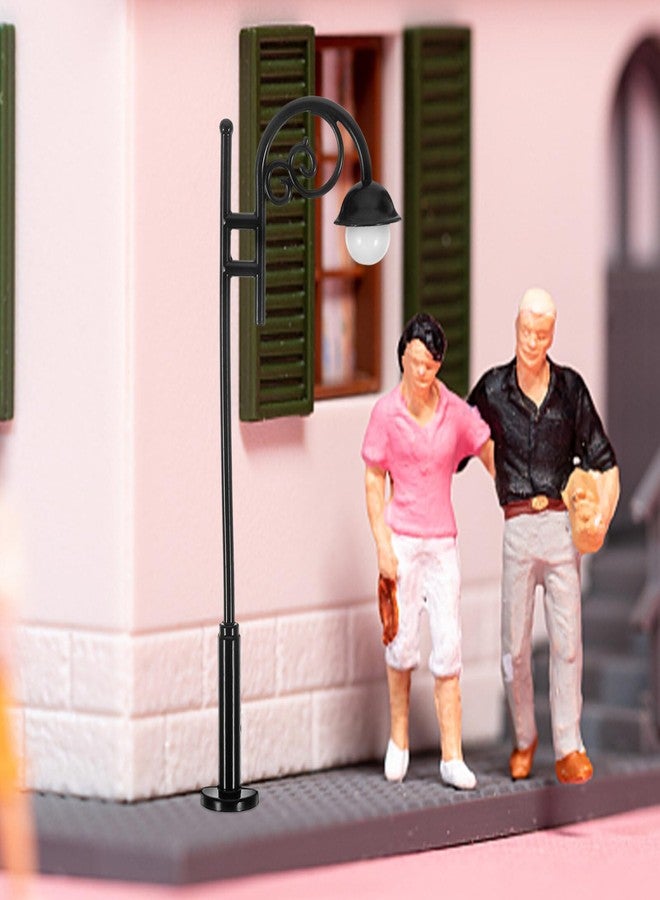 Alasum Mini Street Light Ornaments for Dollhouse 1 12 Scale Decorative Lamp Posts for DIY Village Pathway and Park Scene Layout Accessories - Image 5